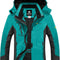 Women'S Mountain Waterproof Ski Snow Jacket Winter Windproof Rain Coat Outdoor Hiking Windbreaker