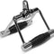 Heavy-Duty Double D Row Handle Cable Attachment - Perfect for Home Gyms, LAT Pull Down V Bar, Supports Up to 880LBS