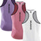 Men's 3-Pack Y-Back Dry Fit Running Tank Tops - Perfect for Athletic Workouts