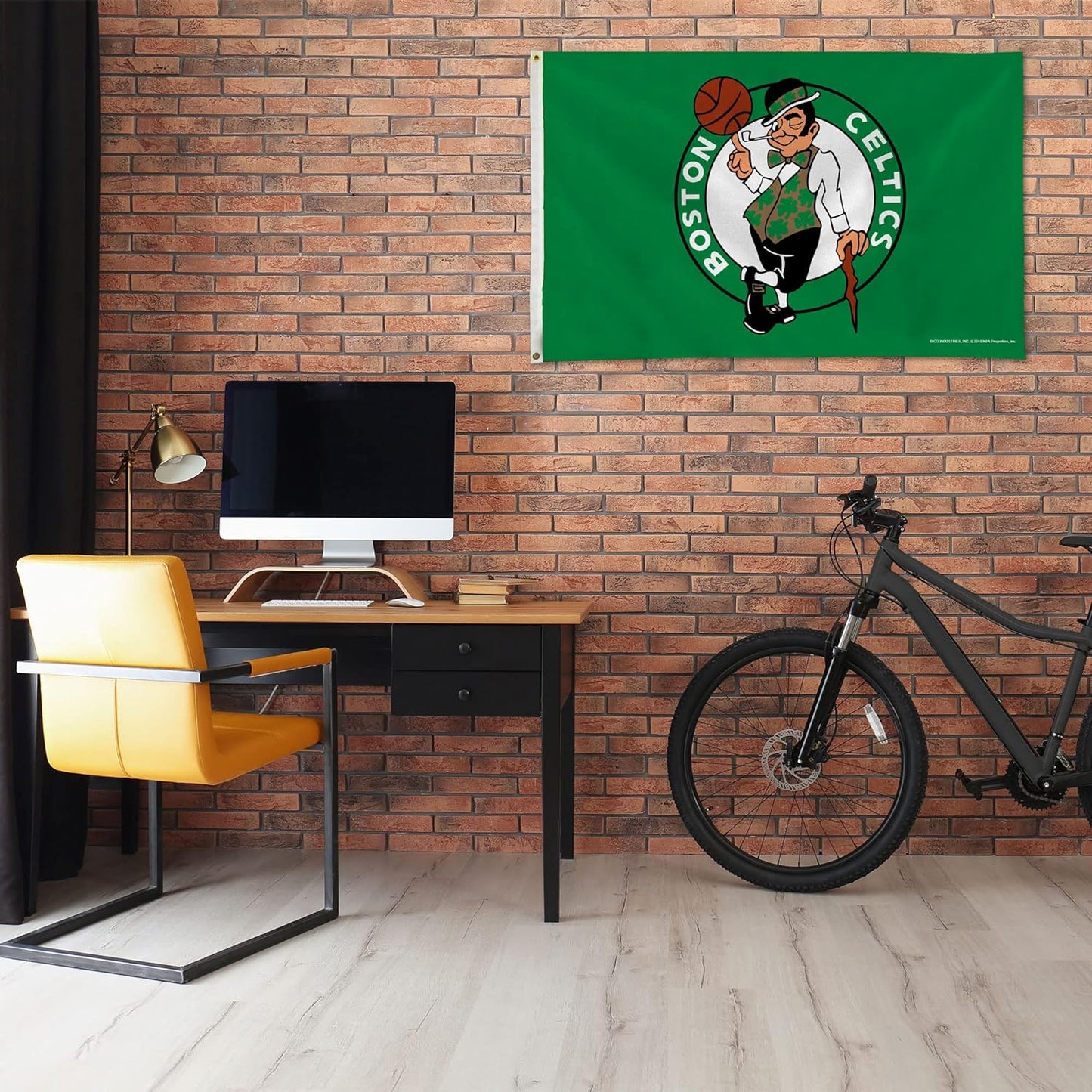 NBA 3' x 5' Single-Sided Banner Flag - Perfect for Home Décor, Indoor & Outdoor Use!